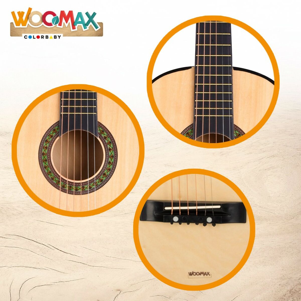 Børne Guitar Woomax 76 cm